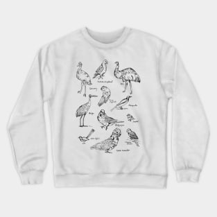 Australian Birds Crewneck Sweatshirt